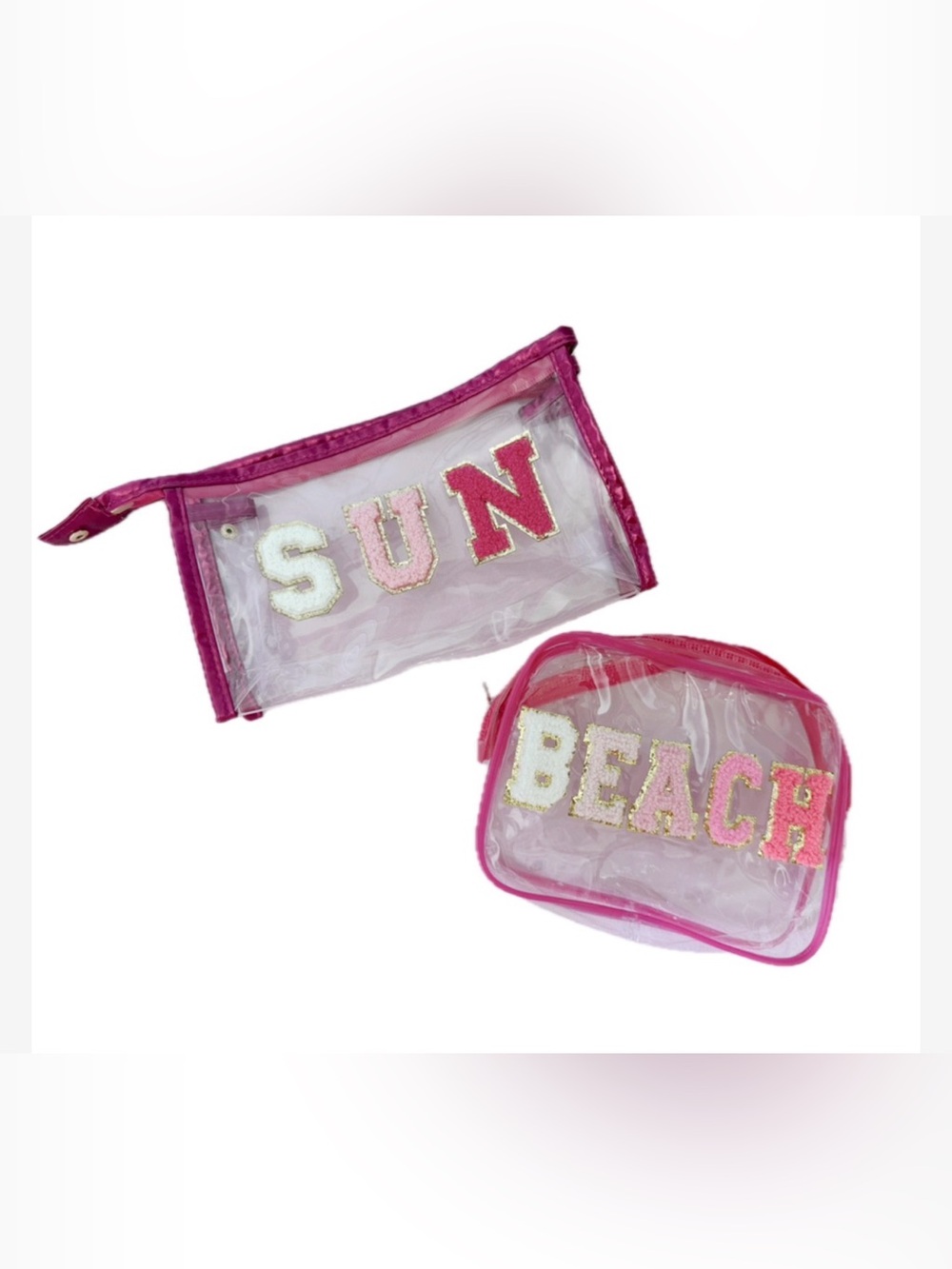 Clear Plastic Summer Beach Bag